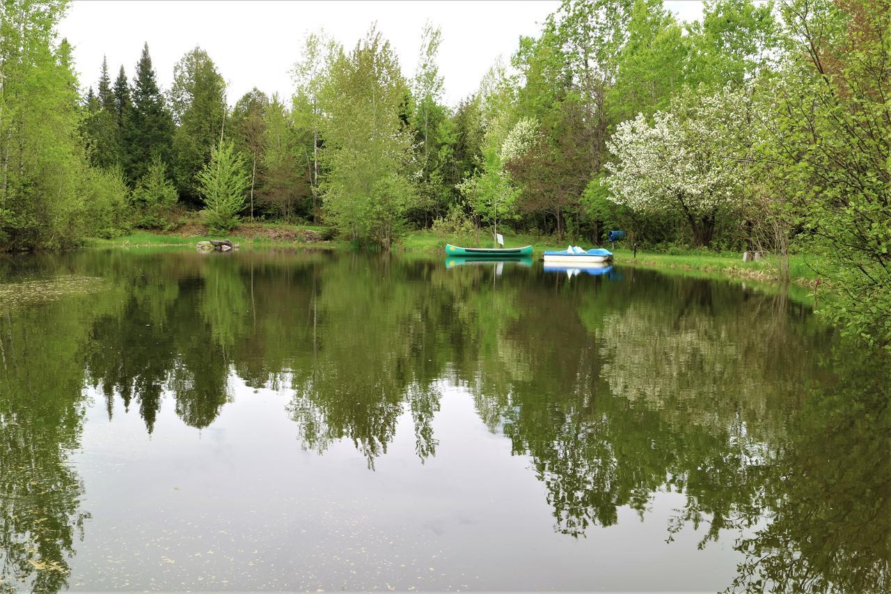 Camping Chalets Spas Pignons Rouges Saint Romain Exterior foto